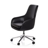 thumbnail of Directiestoel BARENO Leder zwart hjh OFFICE