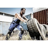 thumbnail of Arbeitshose Nitras Motion Tex Pro FX Latzhose | blau | Stretch | Gr.27