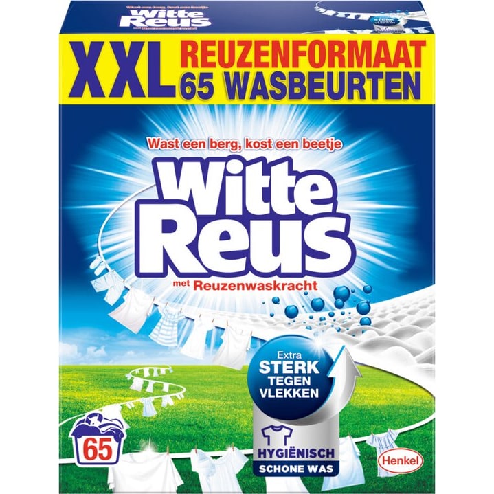 Witte reus waspoeder witte was