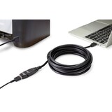 thumbnail of Renkforce USB-Kabel USB 3.2 Gen1 (USB 3.0 / USB 3.1 Gen1) USB-A Stecker, USB-A Buchse 20.00 m Schwar