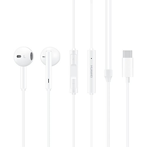 Huawei 55030088 Kopfhörer & Headset Verkabelt im Ohr Anrufe/Musik USB Typ-C Weiß