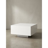 thumbnail of Holz Couchtisch, Stilvoller Wohnzimmer C-Tisch im puristischen Design. 60x60x35 cm | Kadima Design