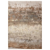 thumbnail of Teppich Hochglanz Metallic Abstrakt | 120x170cm, Florhöhe 8mm, Gesamthöhe 13mm | Gold, Champagner, Bronze | Pflegeleicht | Kadima Design