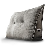 thumbnail of Björn&Schiller Rückenkissen grau 70 cm - Lesekissen für Bett und Sofa Rückenpolster für die Wand groß mit waschbarem Bezug