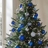 thumbnail of WellHome - Conjunto de 25 Bolas de Natal Azuis Ø2,5cm - Brilhante