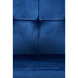 thumbnail of Besucherstuhl DUBLIN - Samt Blau 56.5x61x84 cm | Besucherstühle Konferenzstuhl Wartezimmerstuhl Bürostühle Bürostuhl Konferenzraum Wartezimmer