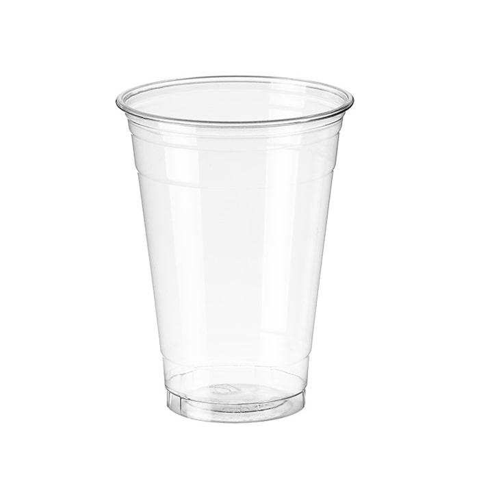 VASOMADRID S.L., Vaso 16 oz, Caja de 1000 uds, 475 ml, polietileno, transparente, ref. MG16