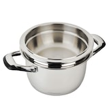 thumbnail of Ecovitam - Bol pâtissier à fond plat en inox 18/10 avec couvercle - Diamètre 20cm