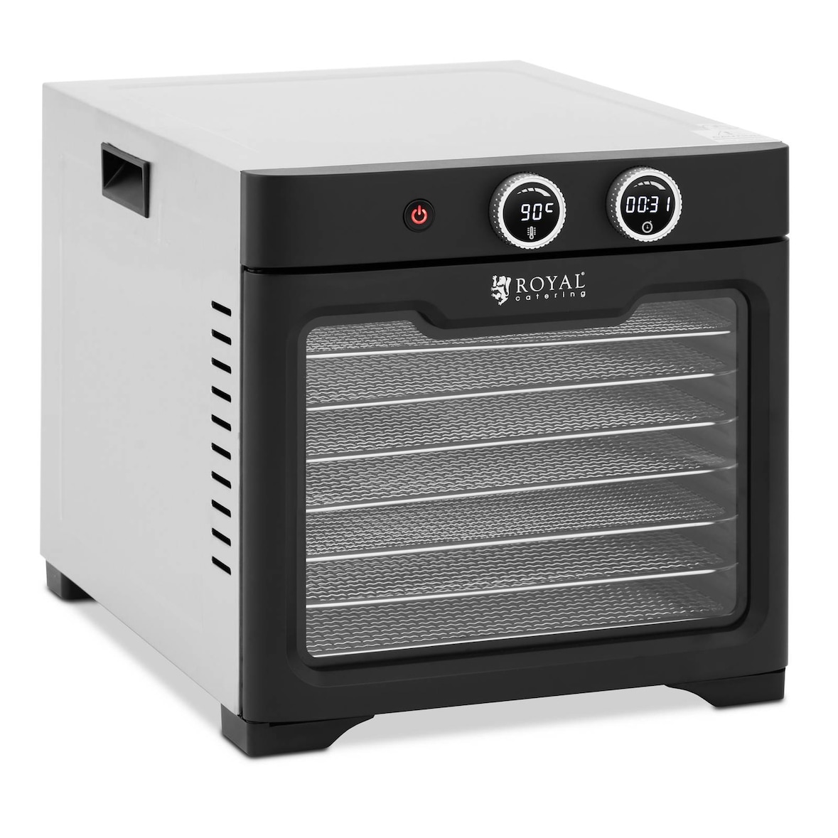 Royal Catering - Droogoven - 8 niveaus - 26 l - 800 W -