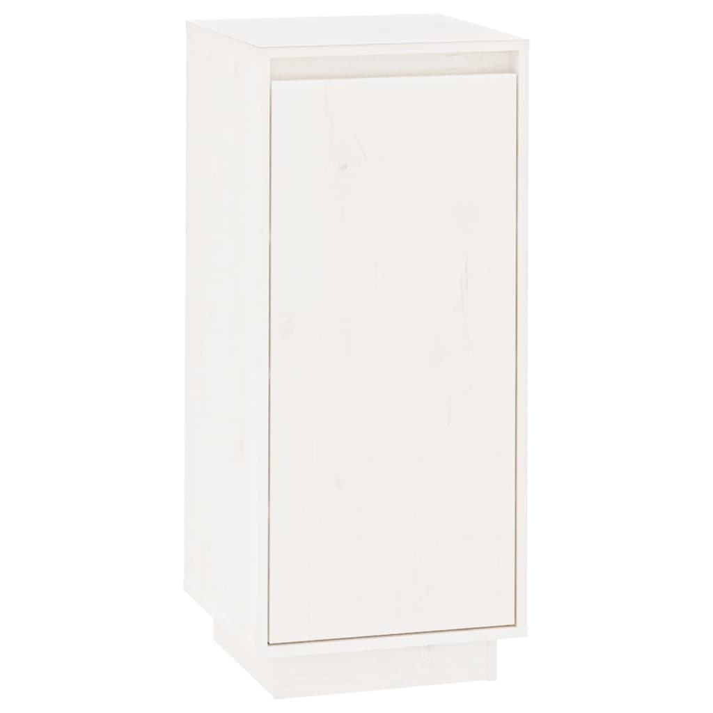 Helloshop26 - Scarpiera scarpiera mobile portaoggetti ingresso corridoio soggiorno 35 x 35 x 80 cm legno massello di pino bianco 02_0021454