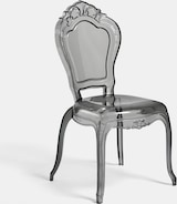 thumbnail of Biscottini Polycarbonat-Stühle – Outdoor-Stuhl – Grauer Kunststoffstuhl für Küche und Esszimmer – Moderne Sessel – Schlafzimmersessel