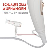 thumbnail of Alpina Haartrockner, 2300 Watt, Weiß/Rose-Gold