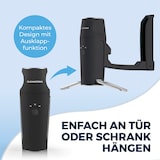 thumbnail of CLEANmaxx Hemdenbügler PRO KOMPAKT - easy an die Tür hängen & automatisch bügeln - schwarz/silber
