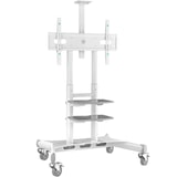 thumbnail of ONKRON Soporte TV con Ruedas y Altura Regulable, para Pantallas de 50 a 86", hasta 105 kg, VESA máximo 800x500 mm, TS1881-W Blanco