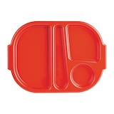 thumbnail of Olympia Kristallon dienbladen met vakken 37,5x27,8cm rood
