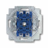 thumbnail of Kreuzschalter-Einsatz, ohne Beleuchtung, blau, matt, Unterputz, IP20, 1f