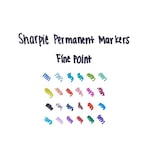 thumbnail of Sharpie Fine Permanentmarker  Fein Rundspitze  -   Schwarz Wasserbeständig 24 Stück