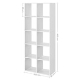 thumbnail of Helloshop26 - Estantería cúbica de 10 compartimentos para salón oficina dormitorio y separador de ambientes estilo escandinavo 12_0004245