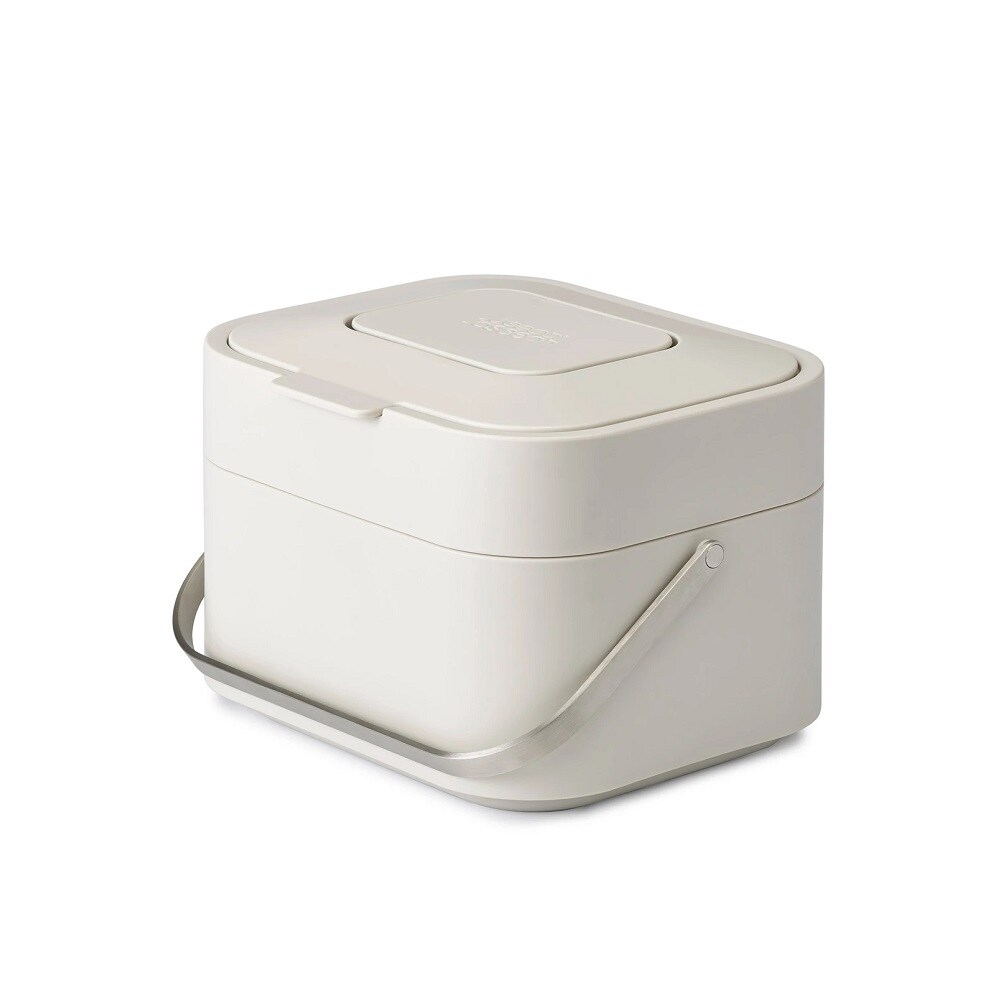 Poubelle de table -  Gris Rectangle Plastique Joseph Joseph 23.5x19.7 cm