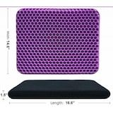 thumbnail of Coussin de siège en gel Violet  HG03169-PUR usage non-intensif Herzberg