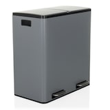thumbnail of Abfallsammler / Mülltrennsystem Clean 13 - 60L (2x30L) Stahl grau hjh OFFICE