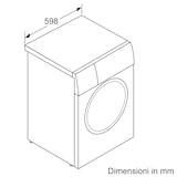 thumbnail of Bosch Elettrodomestici, Serie 4, Lavatrice a carica frontale, 9 kg, 1200 rpm WAN24009II