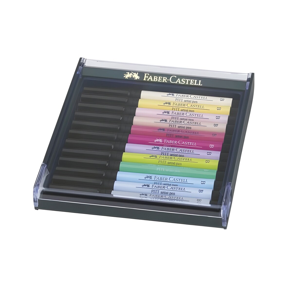 Faber Castell Tuschestift Pitt Artist Pen B 12er Paste