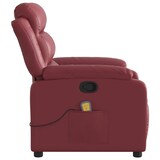 thumbnail of vidaXL Massagesessel Weinrot Kunstleder