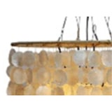thumbnail of Deckenlampe Muschellampe Kronleuchter 80x50cm Muschel Handmade Flur Wohnzimmer 305152