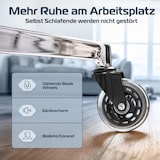 thumbnail of CLOUVOU ProSeat, ergonomischer Bürostuhl, thermoregulative Materialien, 4D-Armlehnen, 3D-Kopfstütze, BladeWheels, Schwarz