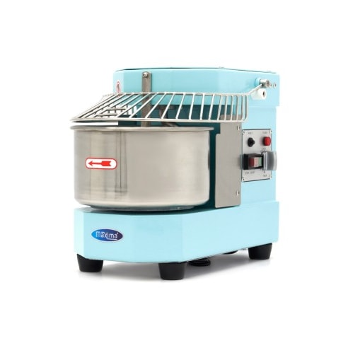 Pétrin à spirale / pétrin à pâte - 8 L - Bleu | Maxima - 09361003