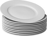thumbnail of METRO Professional Piatto piano Fine Dining, porcellana, Ø 23 cm, bianco, 10 pezzi