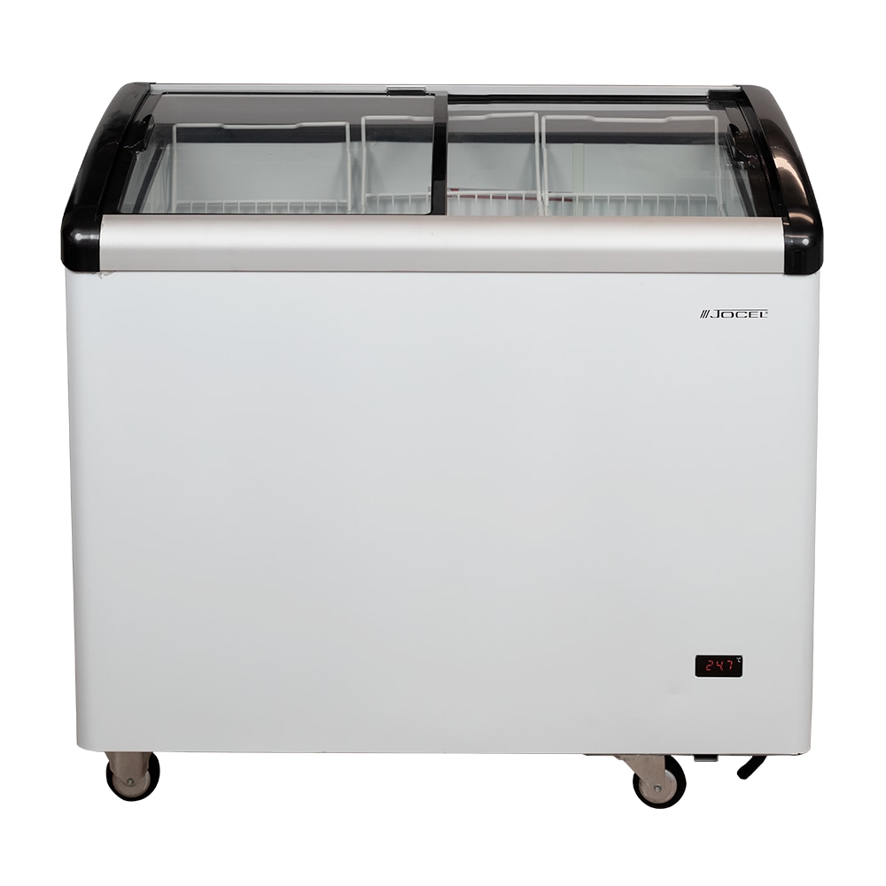 Congelador horizontal de puerta de cristal, JOCEL, JCHTV-265