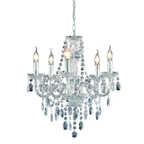 thumbnail of Reality|Trio lampadario in acrilico, 5 luci ~ trasparente