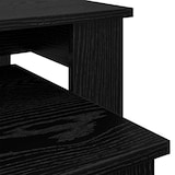 thumbnail of vidaXL Kaffeetisch Set 2 pcs Schwarz Eichen-Optik Holzwerkstoff