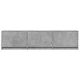 thumbnail of vidaXL TV-Schrank mit LED-Beleuchtung Betongrau 165x34x40 cm