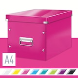 thumbnail of Caja Click & Store cúbica Grande (320x360x310 mm), fucsia