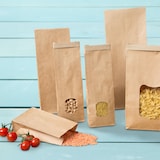 thumbnail of greenbox - Bolsas tipo bloque S, 9,5 x 6 x 16 cm, marrón, papel kraft, 500 unidades.