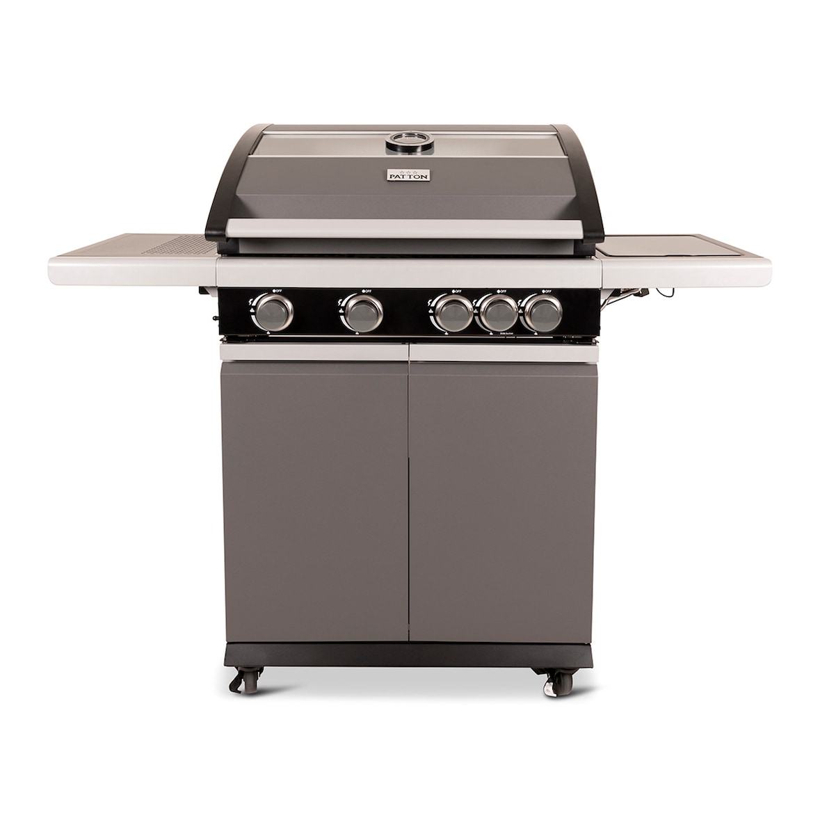 Patton Patio Pro Chef 4+1 Gasbarbecue - Frozen Grey