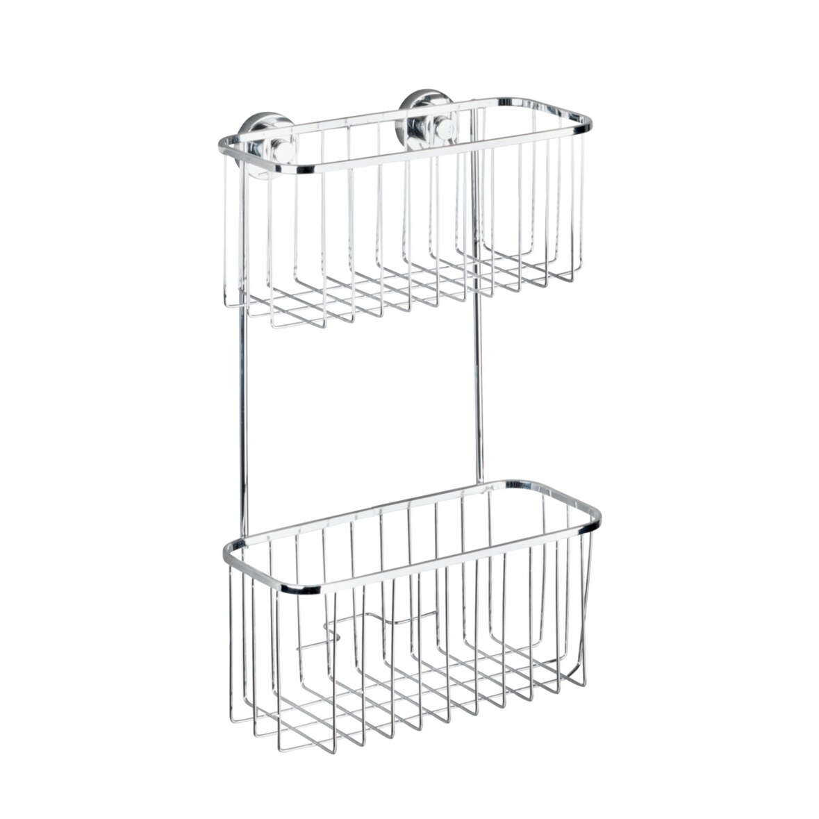 WENKO Power-Loc® Universalkorb Bovino 2 Etagen Edelstahl