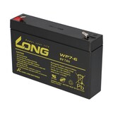 thumbnail of Kung Long Akku WP7-6 6V 7Ah AGM Blei Vlies wartungsfrei 6Volt