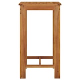 thumbnail of Mesa alta de jardín madera maciza de acacia 60x60x105 cm