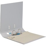 thumbnail of Ordner Rado-Plast A4 RB 50mm grau aus PVC, Sichttasche am Rücken