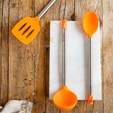 thumbnail of BRA Efficient - Lote de 5 Utensilios de Cocina en Silicona con Soporte Giratorio Incluido