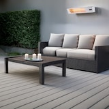 thumbnail of Sined Caldo Ira Inox 2000 Calentador Electrico Infrarrojo Ajustable 2000w Gris