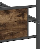 thumbnail of vidaXL Bettgestell ohne Matratze Räuchereiche 107x203 cm Holzwerkstoff
