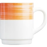 thumbnail of ARCOROC Brush Orange Bockbecher stapelbar 25cl * 6er