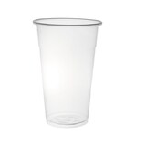 thumbnail of DayBays 400 Stk. Trinkbecher 500ml Ø9cm Plastikbecher mit Eichstrich bei 0,5L transparent PP
