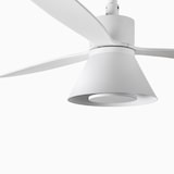 thumbnail of AMELIA L CONE LED Weißer Deckenventilator