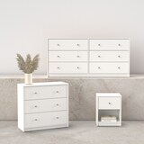 thumbnail of WellHome - Aparador Doble con 6 cajones en color Blanco 144 x 31 x 69 cm - Ebro White